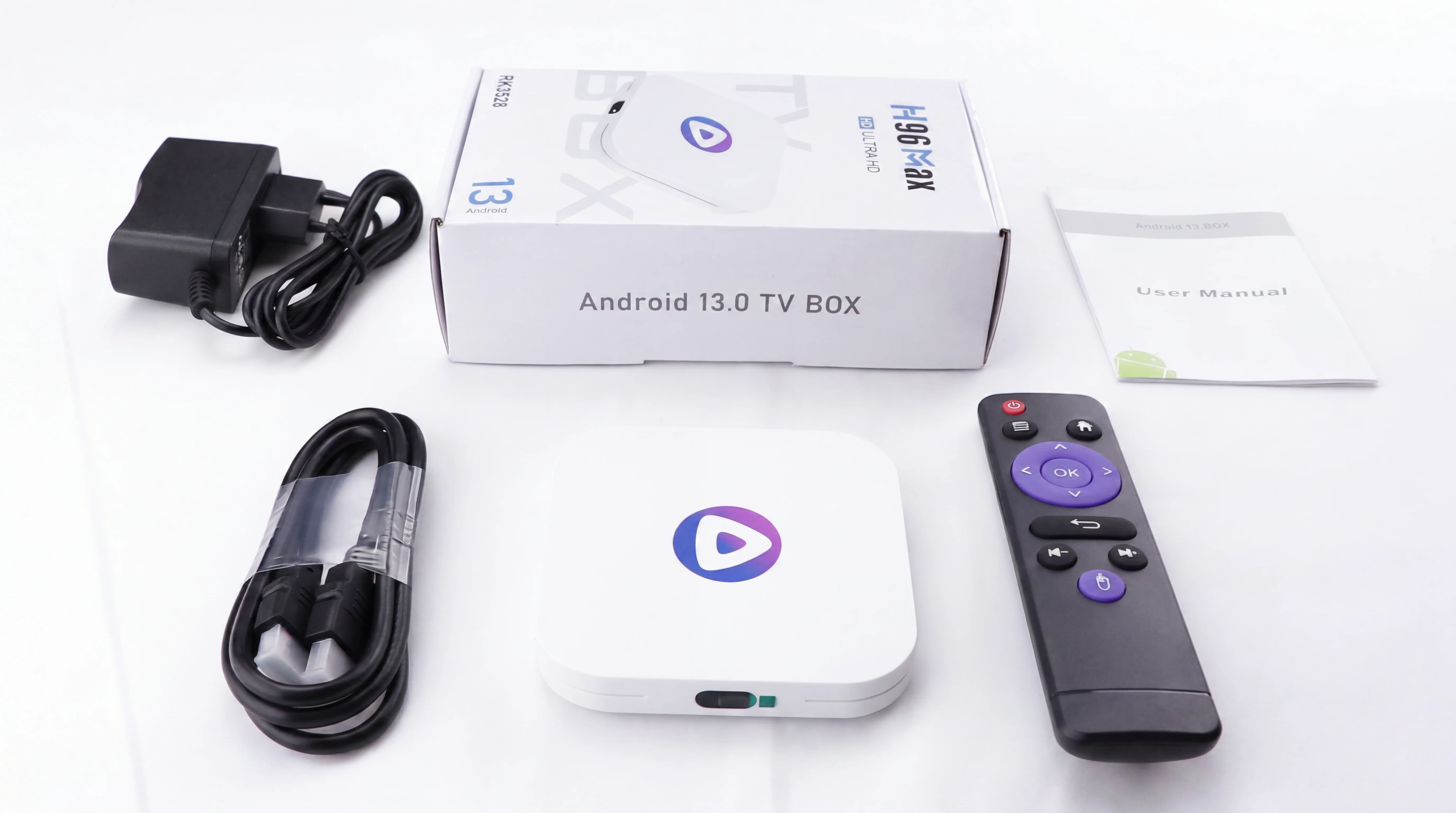 Contenido de la caja H96 Max